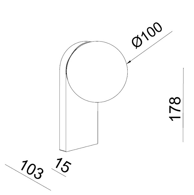 Бра Italline DE-317 bronze Фото № 2