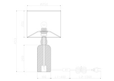 Настольная лампа Freya Forest FR5326TL-01W 1