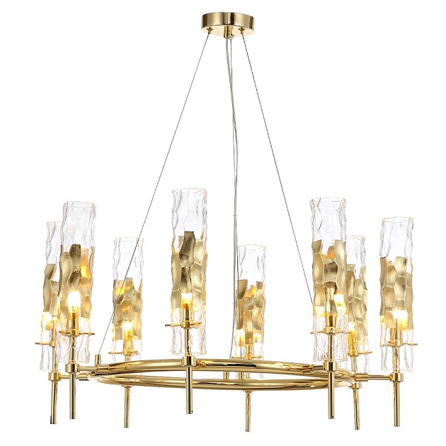 Подвесная люстра Crystal Lux Primavera SP8 Gold Фото № 3