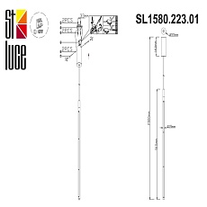 Подвесной светодиодный светильник ST Luce Ralio SL1580.223.01 1