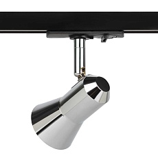 Трековый светильник однофазный ЭРА Taper TR37-GU10 CH Б0053305 1