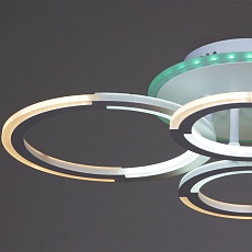 Потолочная светодиодная люстра Reluce 09820-3.3-2+2A WH (RGB) 4