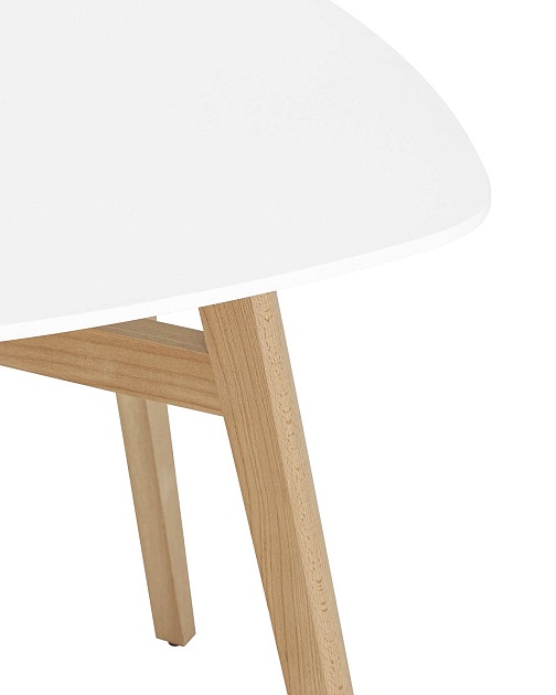 Кухонный стол Stool Group Target 80*80 бук/белый УТ000005563 изображение 3 Кухонный стол Stool Group Target 80*80 бук/белый УТ000005563 Фото № 3
