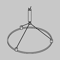 Готовая конструкция (набор) Maytoni Technical TFC-Flar-H01-PT 1
