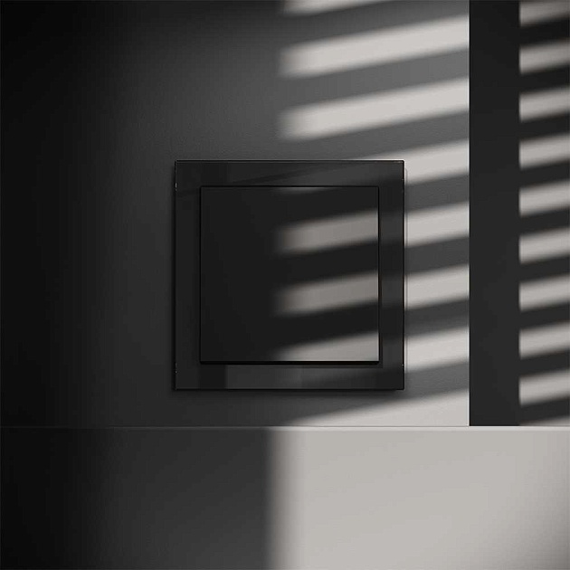 Вывод кабеля Voltum S70, (черный матовый) VLS080208 Фото № 3