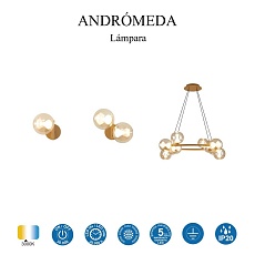 Подвесная люстра Mantra Andromeda 9555 3