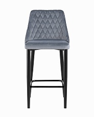 Полубарный стул Stool Group Диего велюр серый AV 427-H14-08(PP) 1