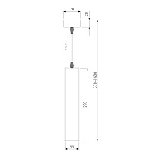 Подвесной светодиодный светильник Elektrostandard Single 50161/1 Led 4690389178818 1