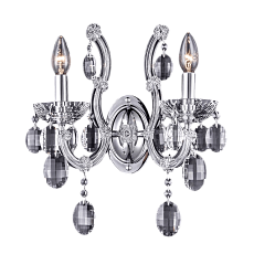 Бра Crystal Lux Hollywood AP2 Chrome 1