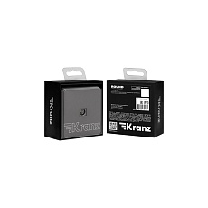Розетка ROUND TV с/у титан KRANZ KR-78-0723-2 1