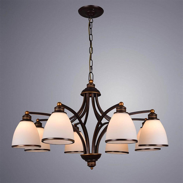 Подвесная люстра Arte Lamp Bonito A9518LM-8BA Фото № 2