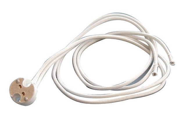 Розетка Deko-Light socket G4-GY6,35 inkl. 50 cm cable 100250 фото 