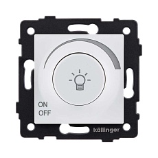 Светорегулятор универсальный 500W, белый Kollinger REA-027WH для Aspekt, Eleganz, Reflex
