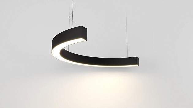 Подвесной светодиодный светильник Siled Nimbus-Half 7370817 изображение 4 Подвесной светодиодный светильник Siled Nimbus-Half 7370817 Фото № 4