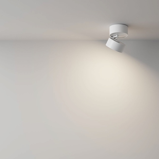 Светодиодный спот Maytoni Onda C024CL-12W4K-W-1 изображение 5 Светодиодный спот Maytoni Onda C024CL-12W4K-W-1 Фото № 5