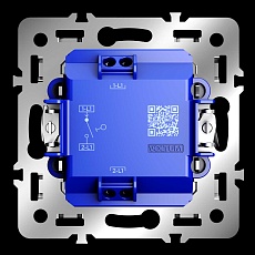 Механизм выключателя одноклавишного 10А S70 Voltum VLS0101M 1