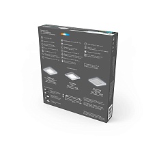Встраиваемый светодиодный светильник Gauss Backlight Bubbles с подсветкой BL323 1