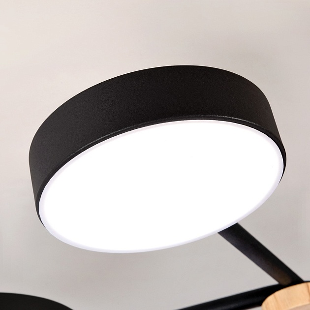 Потолочный светильник LED4U L3201-960 BK изображение 7 Потолочный светильник LED4U L3201-960 BK Фото № 7