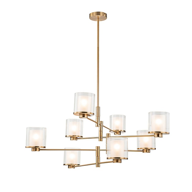 Подвесная люстра Indigo Bilancia 13023/8R Brass V000358 Фото № 4