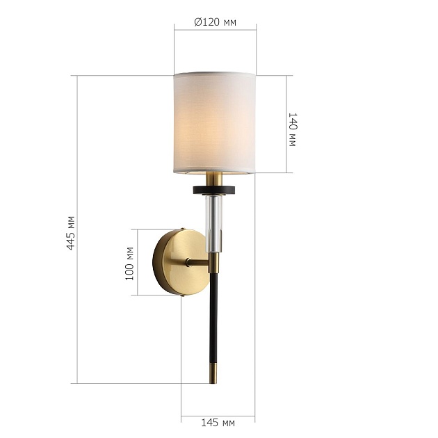 Бра ST Luce Veritas SL1404.301.01 изображение 2 Бра ST Luce Veritas SL1404.301.01 Фото № 2