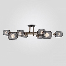 Потолочная люстра IMEX MD.4540-8-S BK+AB 3