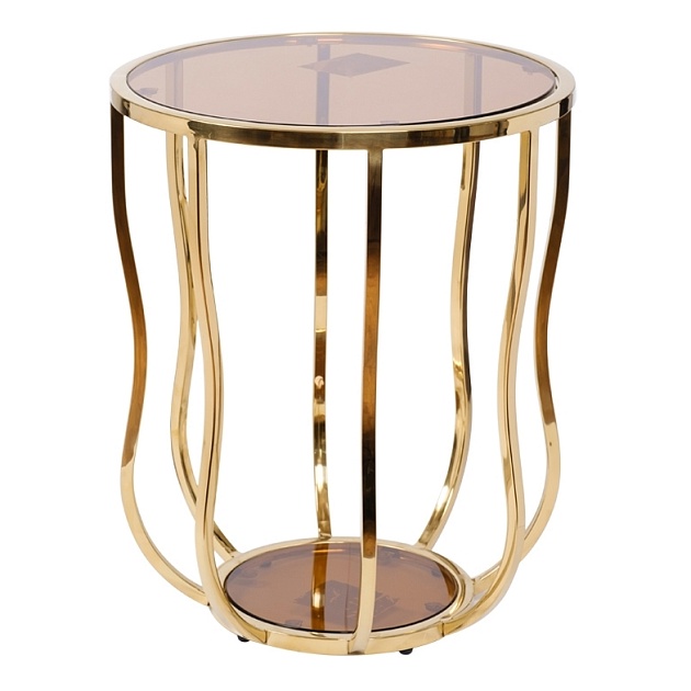 Журнальный стол Garda Decor 13RXET4036-Gold изображение 1 Журнальный стол Garda Decor 13RXET4036-Gold Фото № 1