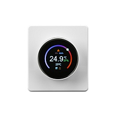 Терморегулятор ROUND Wi-Fi с/у перламутр KRANZ KR-78-0728-1