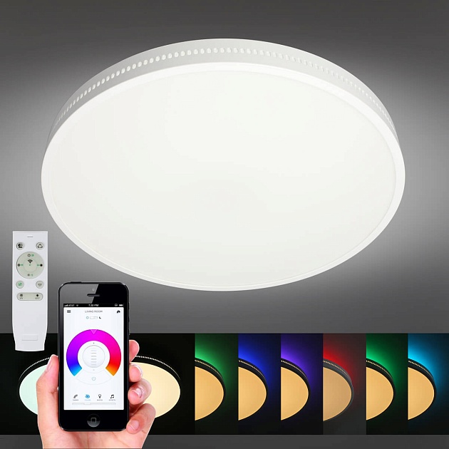 Потолочный светодиодный светильник Omnilux Melofon OML-47327-48 изображение 13 Потолочный светодиодный светильник Omnilux Melofon OML-47327-48 Фото № 13