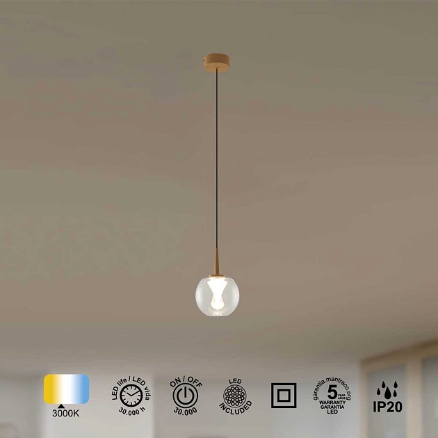 Подвесной светильник Mantra ANDROMEDA 9078 Фото № 8