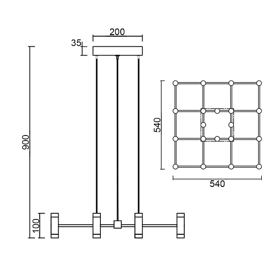 Подвесной светильник Vele Luce Аtmosfera VL7161P32 Фото № 6