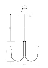 Подвесная люстра Freya Branches FR5253PL-06BS 1