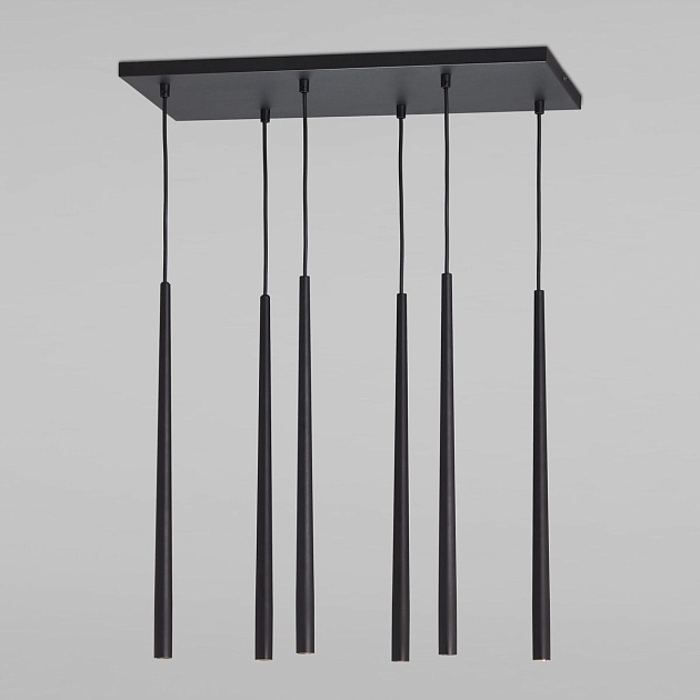 Подвесная люстра TK Lighting 6412 Piano Black Фото № 1
