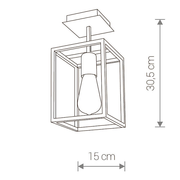 Потолочный светильник Nowodvorski Crate 9045 Фото № 2
