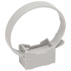 ELASTA Хомутный держатель со стяжкой CFF1 16-32мм серый IEK CTA10MP-CFF132-K41-100