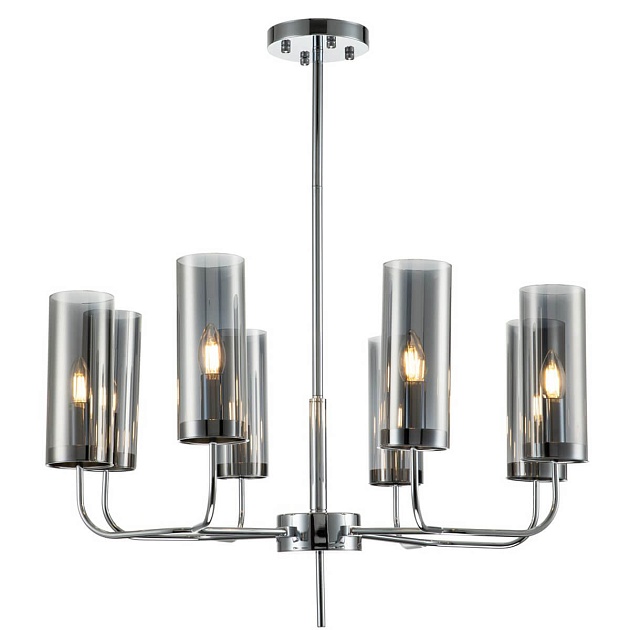 Подвесная люстра Indigo Balletto 13014/8R Chrome V000258 Фото № 1