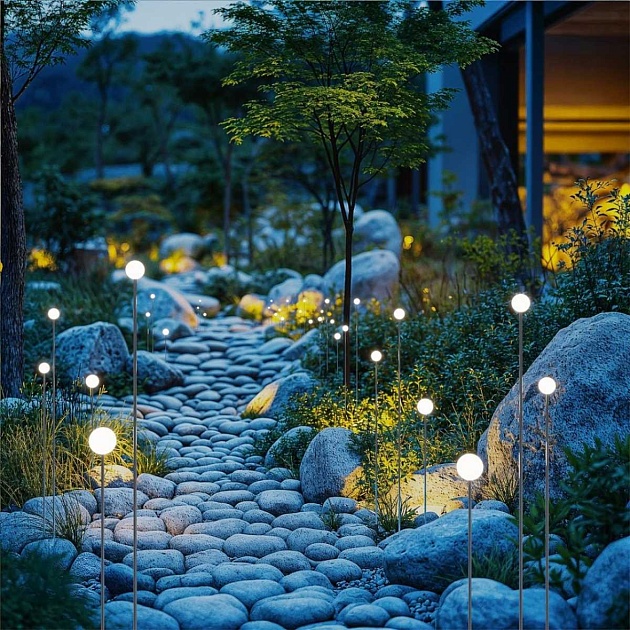 Уличный светильник Odeon Light Nature 7123/1GL Фото № 5