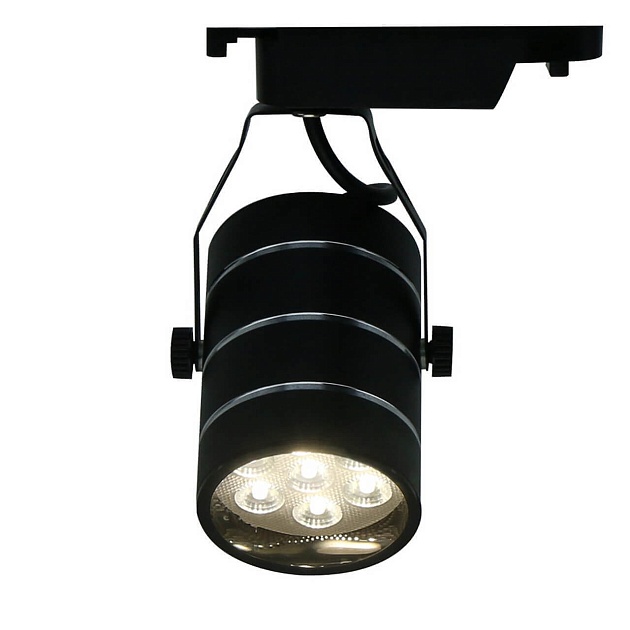 Трековый светодиодный светильник Arte Lamp Cinto A2707PL-1BK фото 