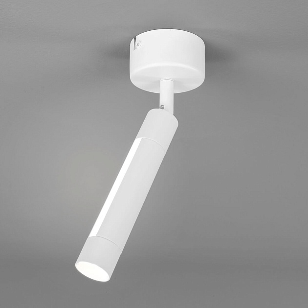 Светодиодный спот Eurosvet Strong 20084/1 LED белый изображение 1 Светодиодный спот Eurosvet Strong 20084/1 LED белый Фото № 1