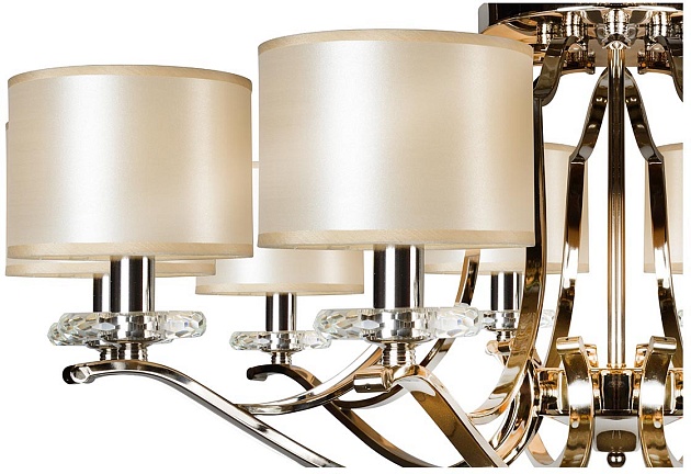 Потолочная люстра iLamp London 88389/10 CR изображение 3 Потолочная люстра iLamp London 88389/10 CR Фото № 3