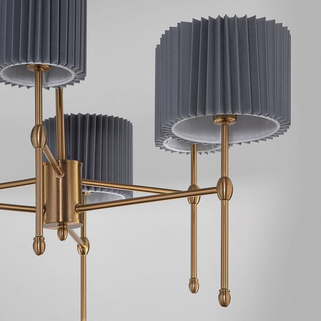 Подвесная люстра Eurosvet Notturno 60162/6 латунь изображение 3 Подвесная люстра Eurosvet Notturno 60162/6 латунь Фото № 3