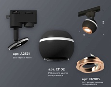 Комплект трекового светильника Ambrella light Track System XT (A2521, C1102, N7005) XT1102024 1