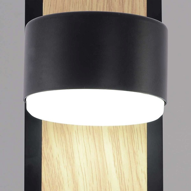 Бра Reluce 12540-0.2-01 BK+WOOD Фото № 2