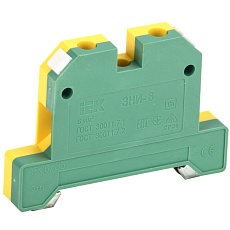 Зажим наборный ЗНИ-6PEN 6мм2 (JXB-земля) IEK YZN20-006-K52