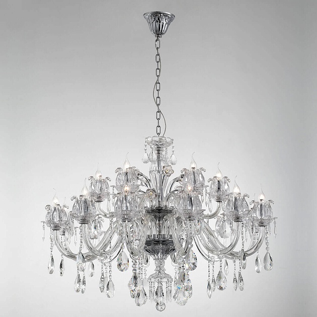 Подвесная люстра Lucia Tucci Ashanti 1250.18 Clear Фото № 1