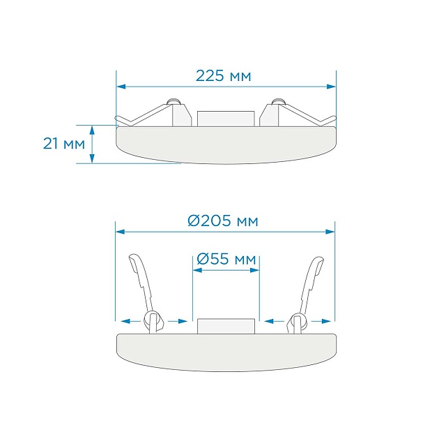 Светодиодная панель безрамочная Apeyron 06-111 Фото № 15