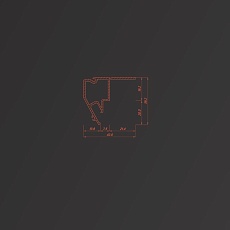 Конструкционный профиль Flexy с теневым зазором и отрывной планкой для натяжных потолков 11586 FLY 04 PLUS 9005 1