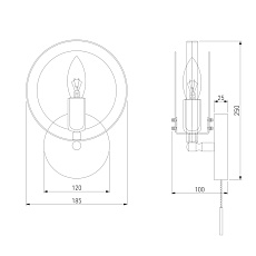 Бра Eurosvet Gallo 70121/1 белый 1