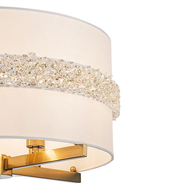 Подвесная люстра Indigo Effetto V13030/4R Brass V000514 Фото № 3