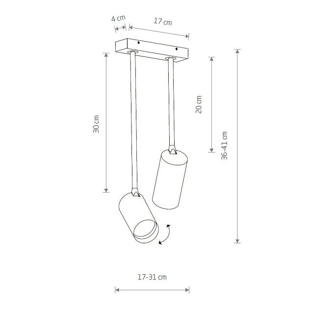 Спот Nowodvorski Mono Long 7672 Фото № 2