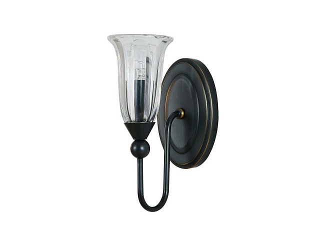 Бра NEWPORT 3711/A black+gold Фото № 1